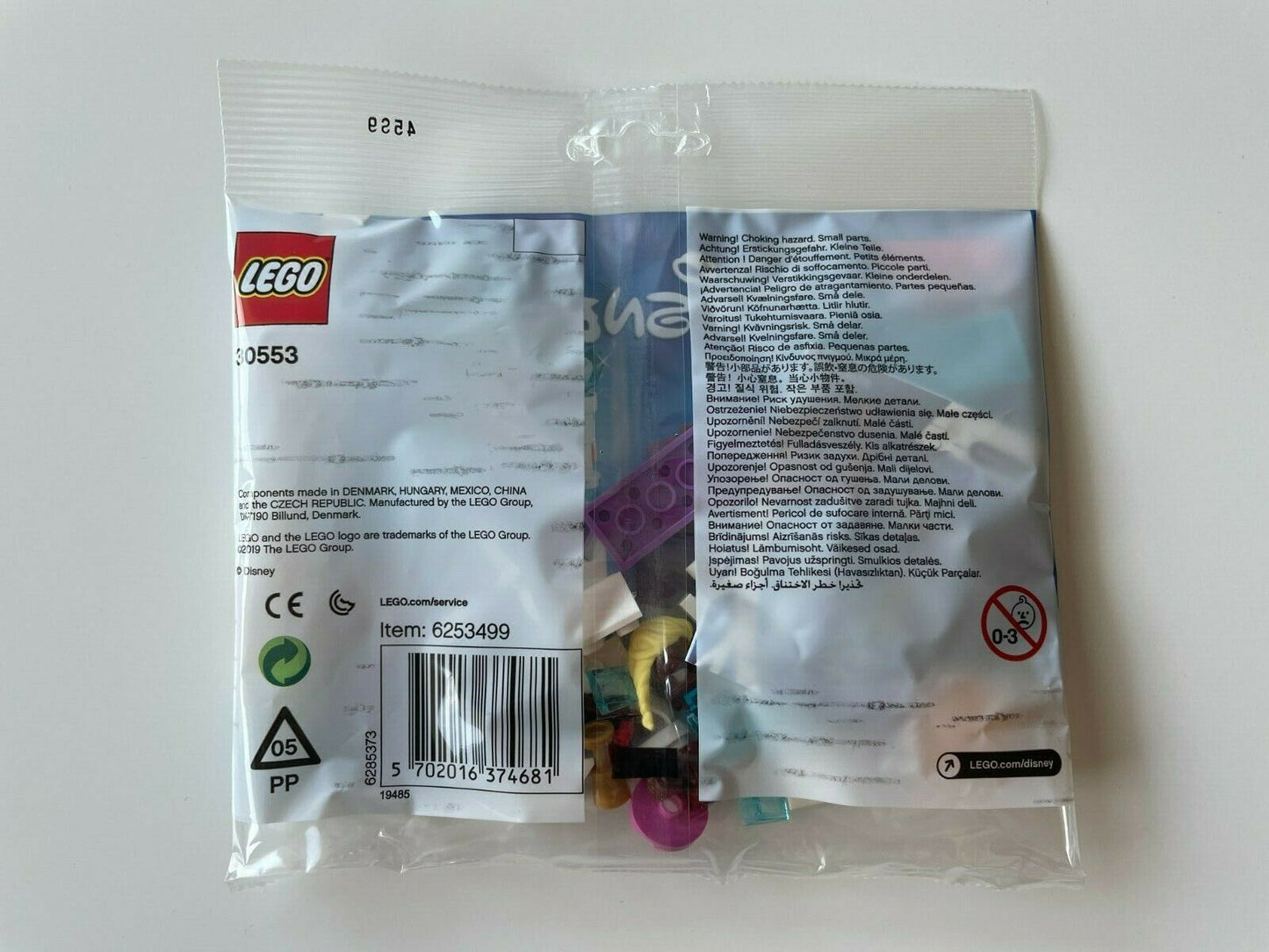 ️ Polybag LEGO Disney Die Eiskönigin Frozen II - 30553 - ELSA THRON - 2019 - END OF TOYS STORE