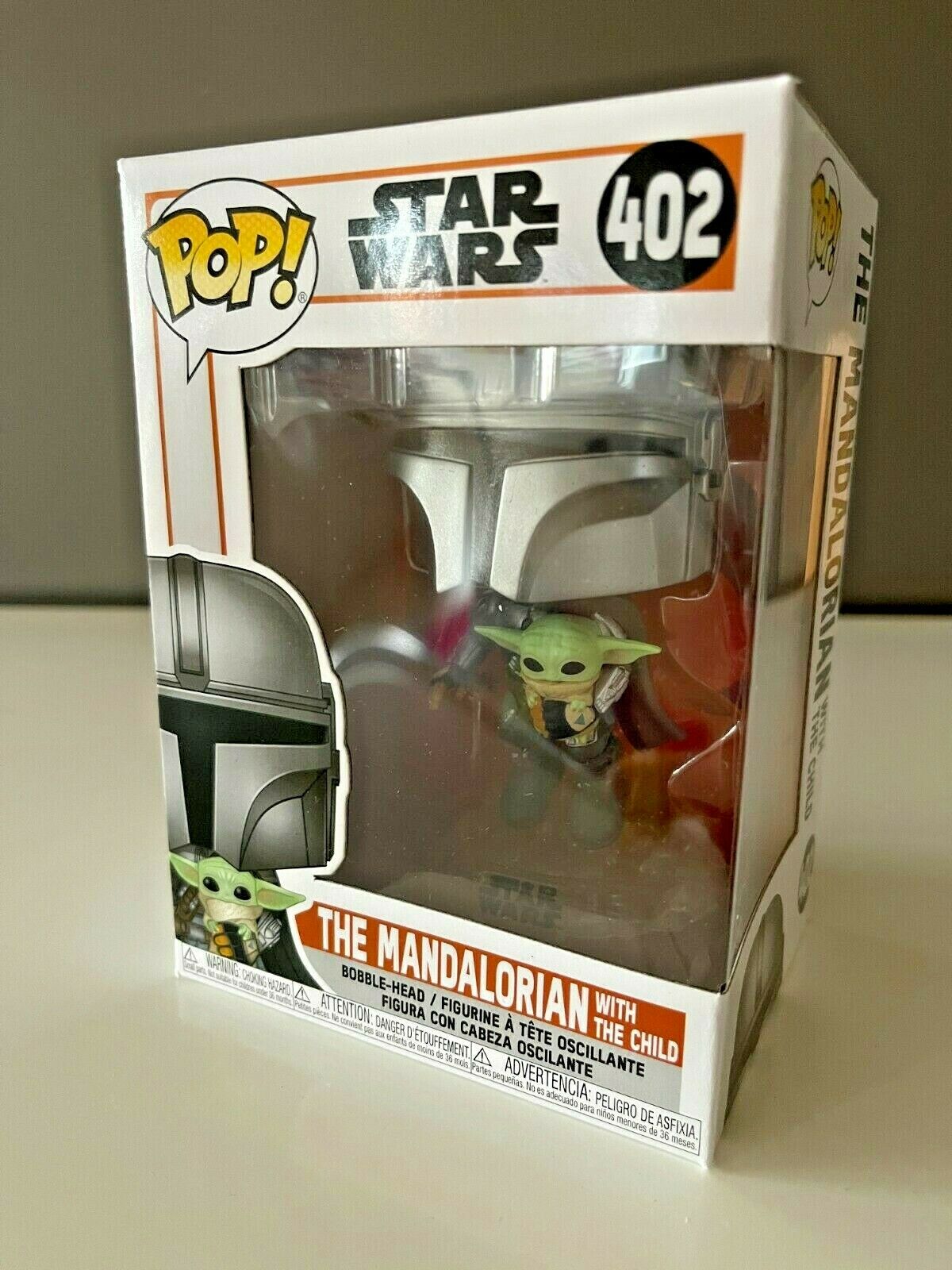 Funko POP Star Wars Mandalorian 402 - THE MANDALORIAN WITH CHILD - Bobble Head - END OF TOYS STORE