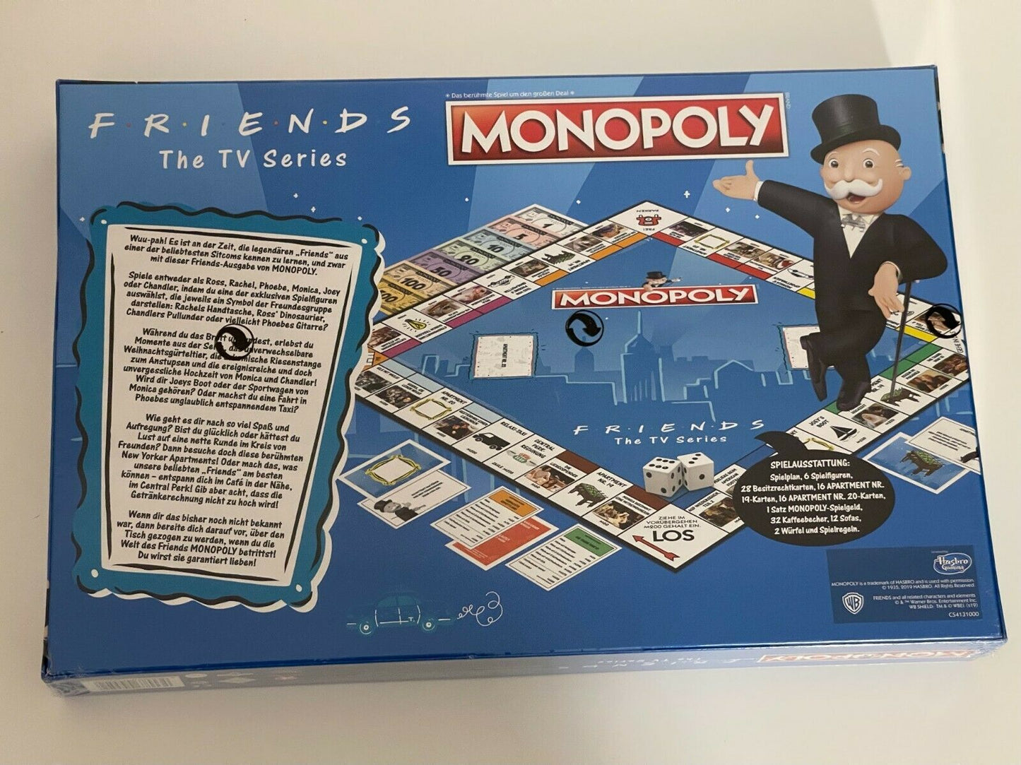 Monopoly - Friends - The TV Series - The cult board game with Joey, Chandler &amp; Co. 