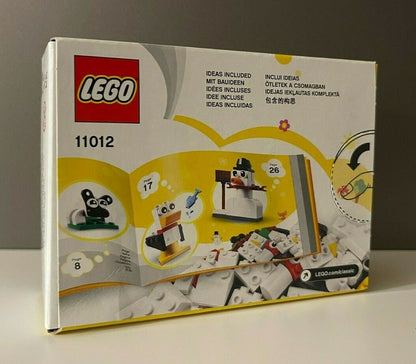 LEGO Classic 11012 Kreativbauset mit weißen Steinen Schneemann, Möwe, Schaf 2021