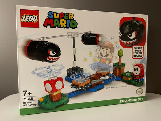 LEGO Super Mario Riesen-Kugelwillis Boomer Bill Barrage Erweiterungsset - 71366