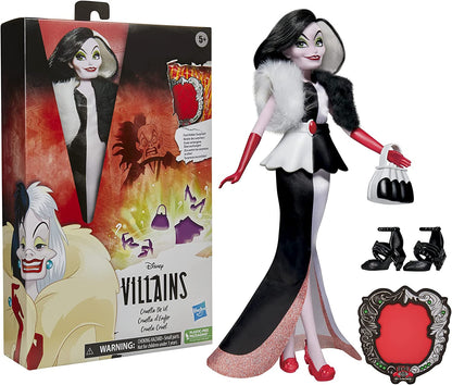Disney Villains "Cruella De Vil" Fashion Puppe 101 Dalmatiner (Hasbro, 2021)