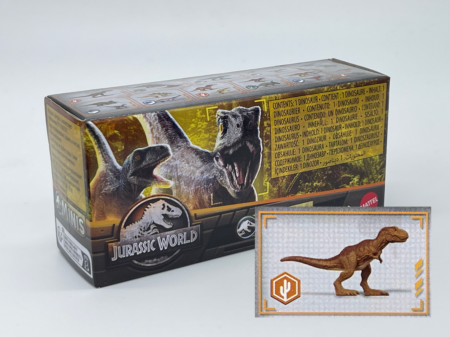 Jurassic World Minis - Mini Dinosaurs - Blindbox Wave 4 Choices Mattel (2023)