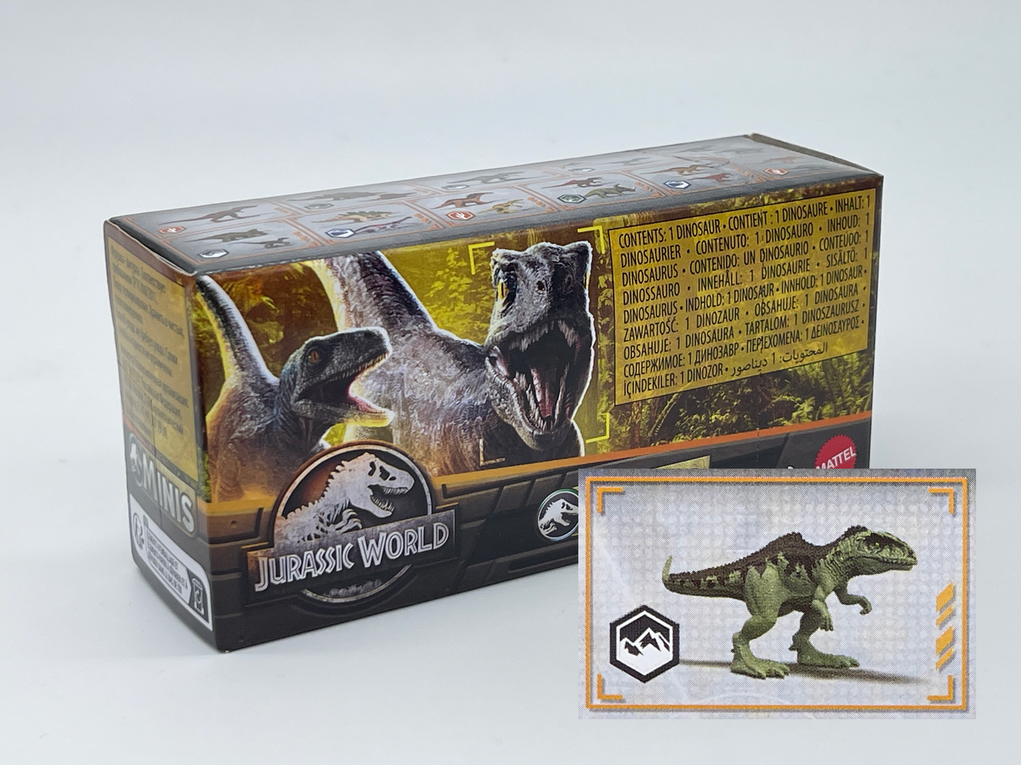 Jurassic World Minis - Mini Dinosaurier - Blindbox Wave 4 Auswahl Mattel (2023)
