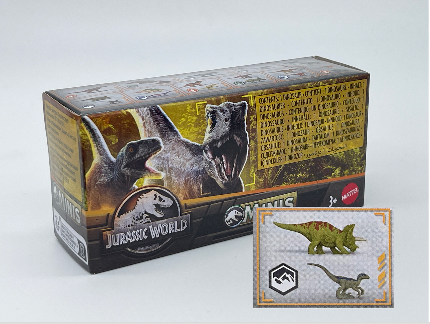Jurassic World Minis - Mini Dinosaurs - Blindbox Wave 4 Choices Mattel (2023)