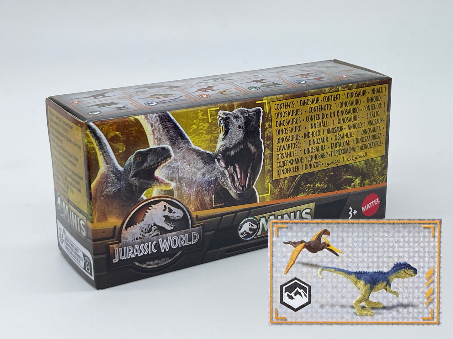 Jurassic World Minis - Mini Dinosaurs - Blindbox Wave 4 Choices Mattel (2023)
