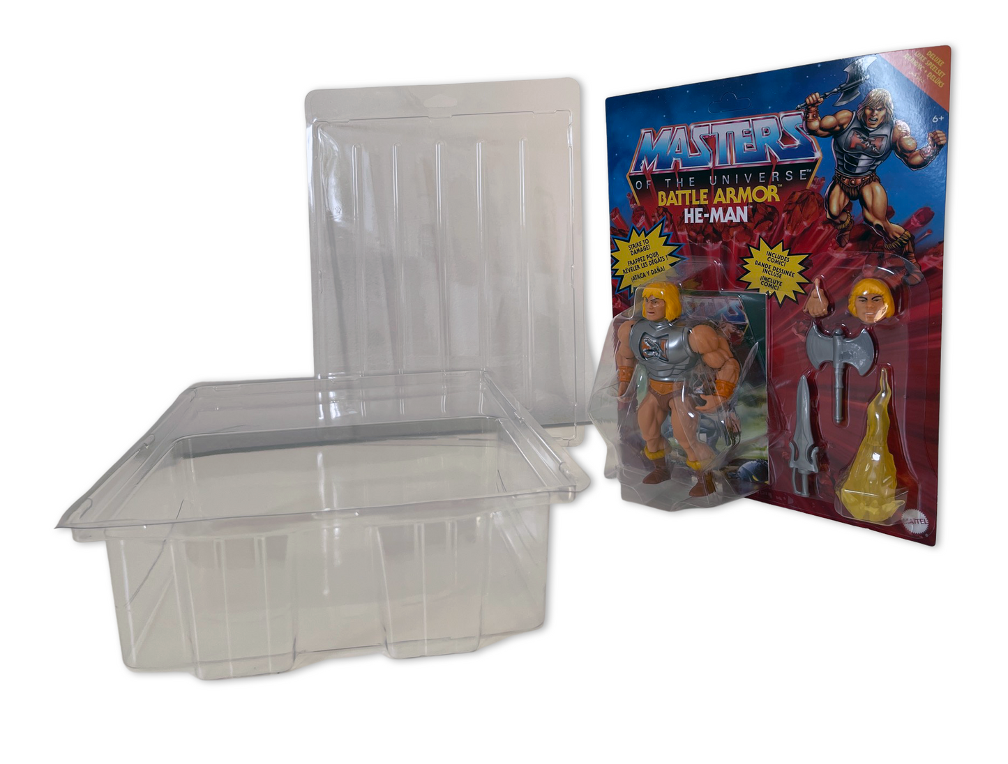 Morax Clamshells Clam Shell Blister Schutzhülle Deluxe Origins Masters of Universe