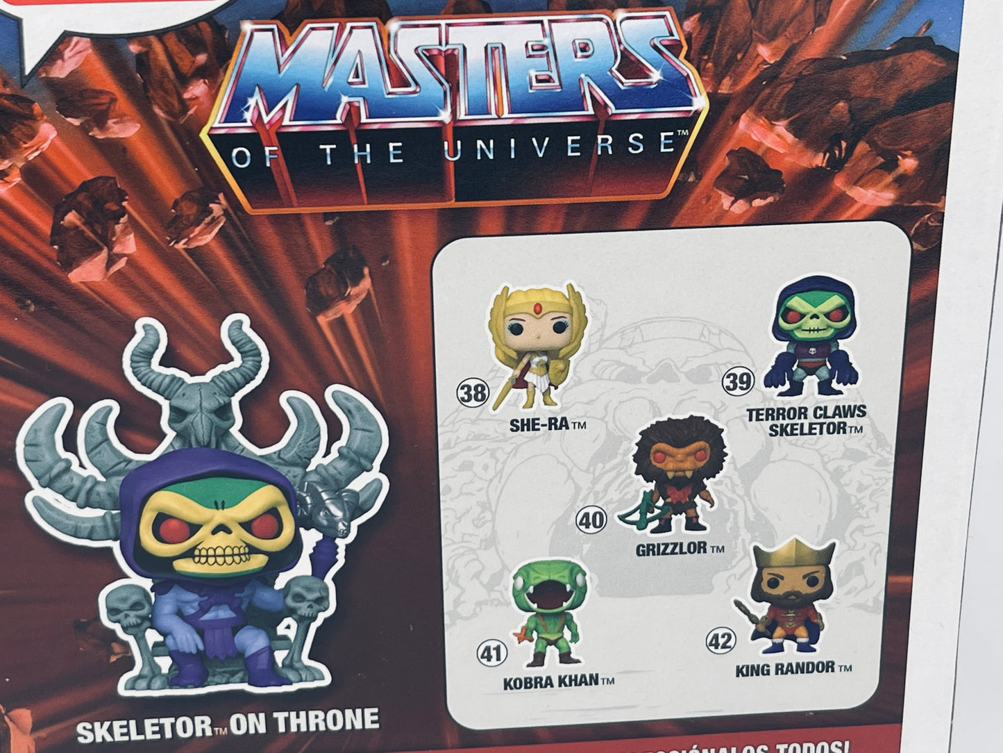 Funko Pop Retro Toys 68 SKELETOR ON THRONE Target Con 2021 Limited Edition