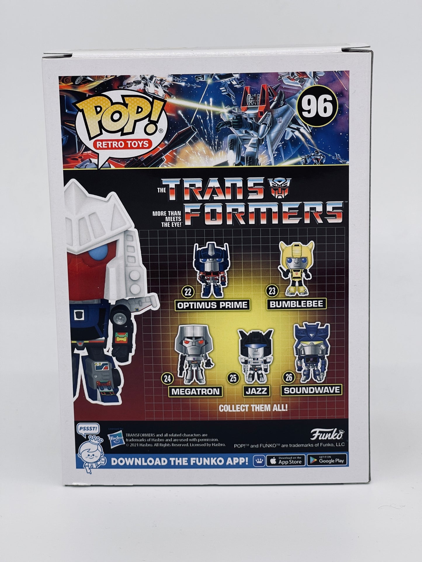Funko POP Retro Toys 96 - TRACKS - Transformers 2021 Fall Convention Limited