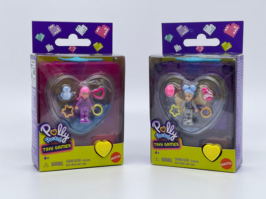 Polly Pocket Tiny Games - Wasserspaß mit Geschicklichkeit *Motivauswahl*