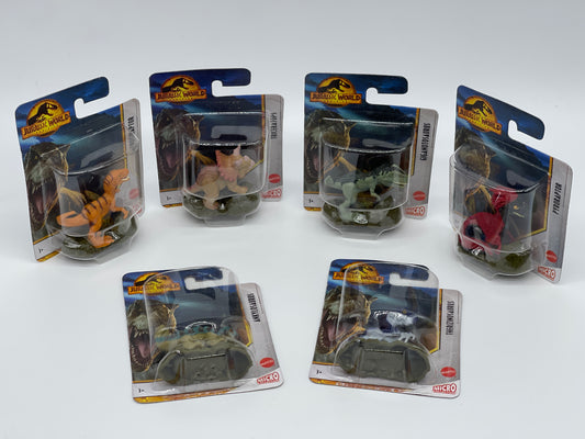 Jurassic World Dominion Micro Collection Mini-Figuren, Mattel 2021 (Auswahl)