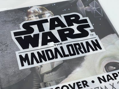 Star Wars Mandalorian Party Geburtstags Tischdecke aus Plastik (1,37 m x 2,13 m)
