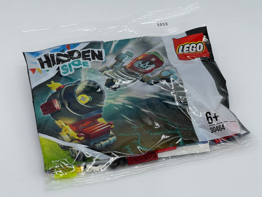 Polybag LEGO Hidden Side 30464 - EL FUEGO STUNT CANNON - 2020