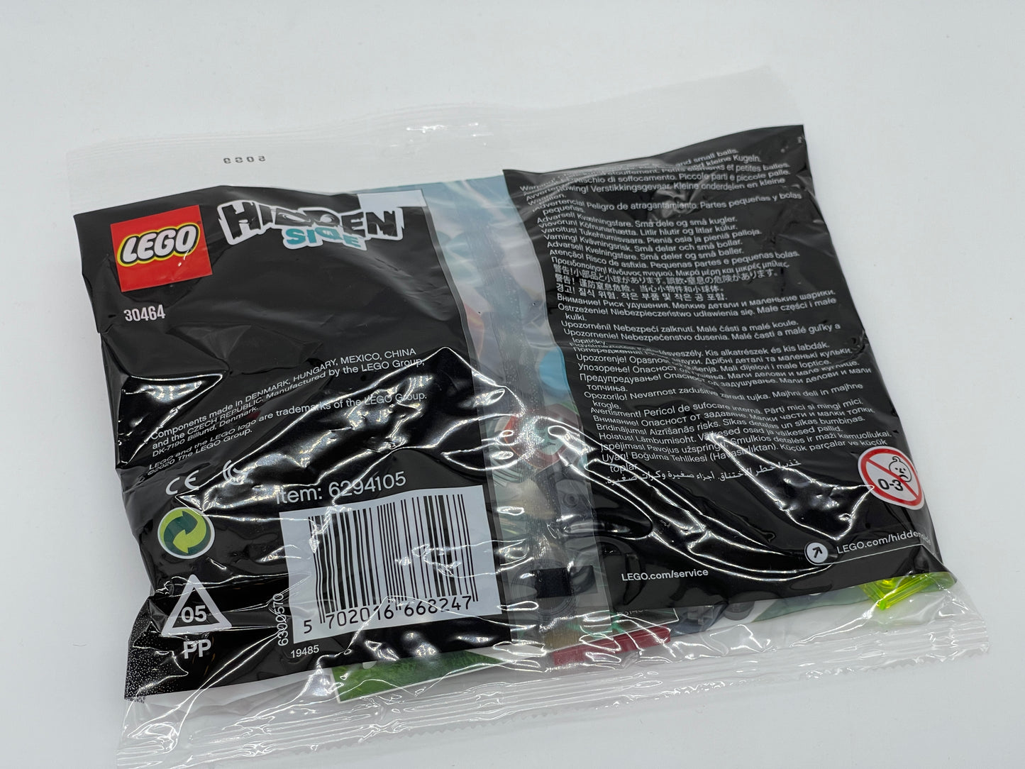Polybag LEGO Hidden Side 30464 - EL FUEGO STUNT CANNON - 2020