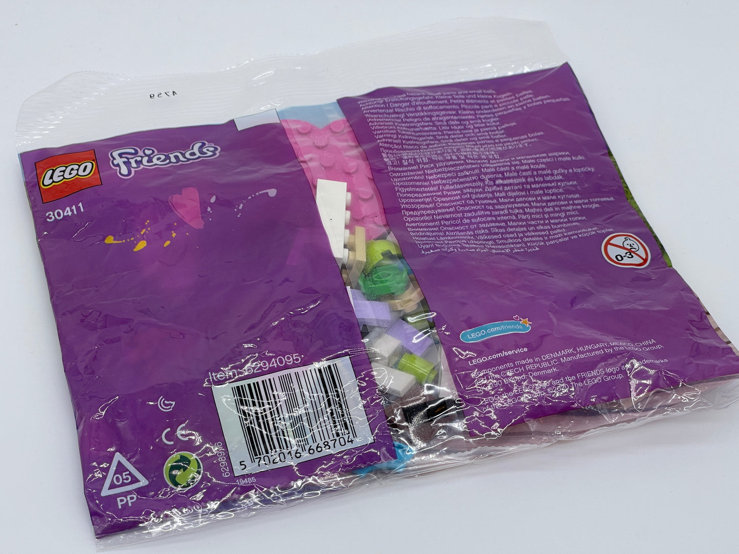 Polybag LEGO Friends "Pralinenschachtel & Blume (30411)