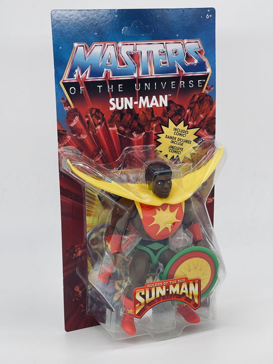 Masters of the Universe Origins - SUN MAN - Wave 8 unpunched MOTU (Mattel)