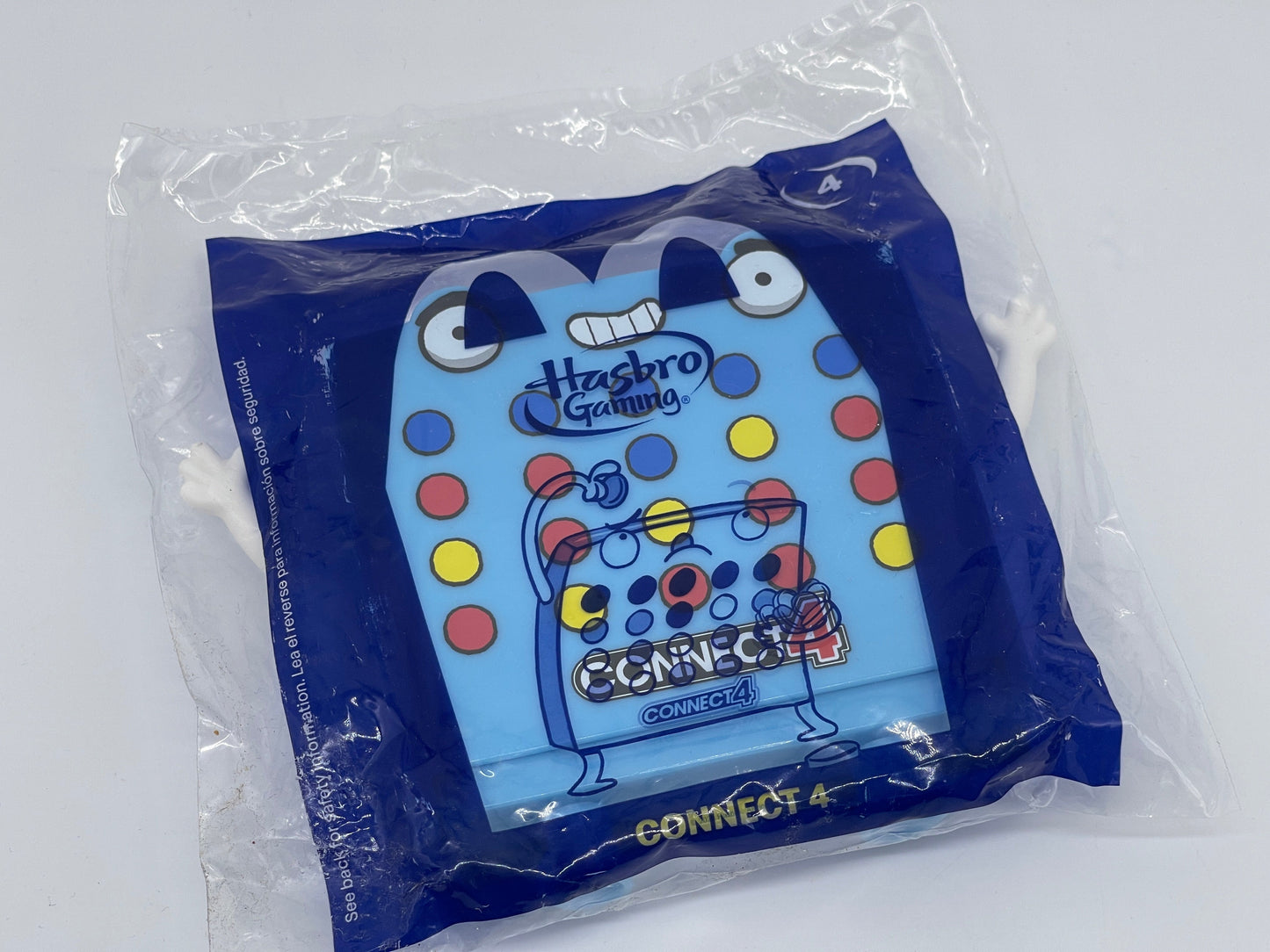 Hasbro Games Connect 4 Mc Donalds Junior Bag Happy Meal 2020 USA 