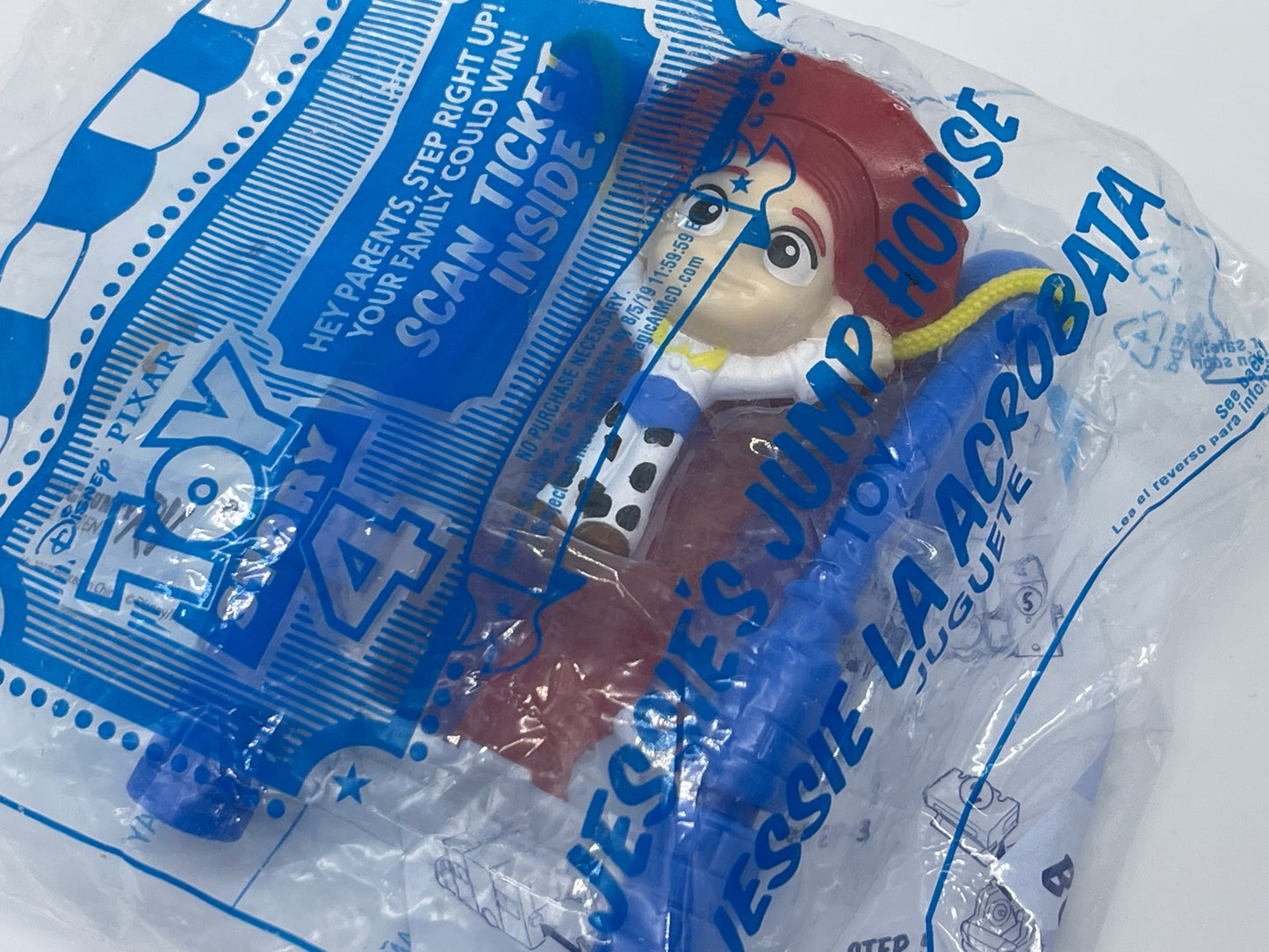 Toy Story 4 "Jessie's Jump House" Mc Donalds Junior Bag Happy Meal 2019 USA 