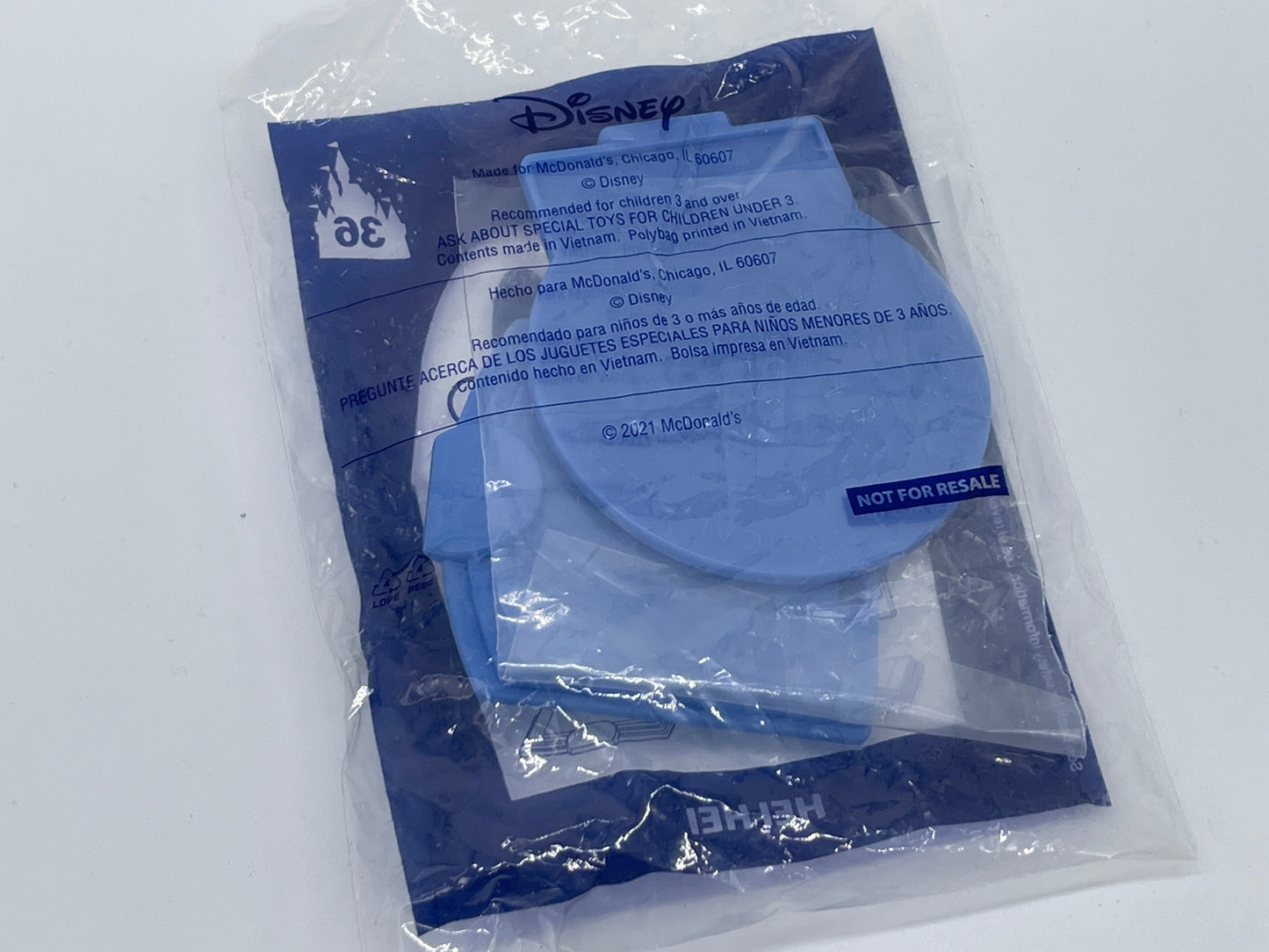 Walt Disney World 50 "Hei Hei" Mc Donalds Junior Tüte Happy Meal USA 2021