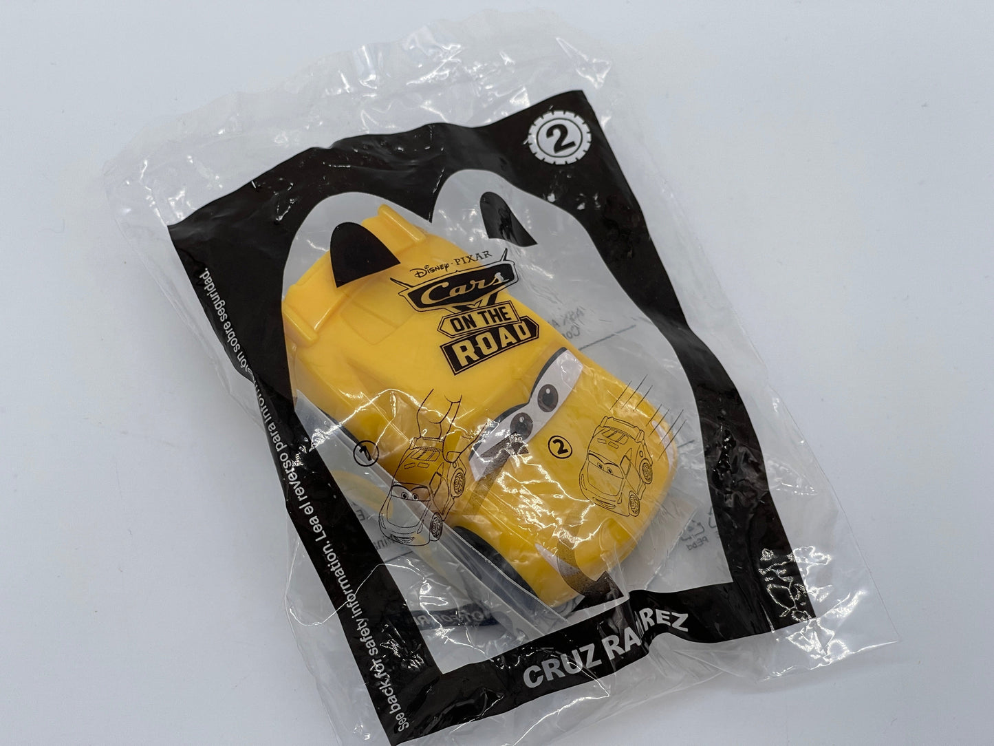 Cars on the Road "Cruz Ramirez" Mc Donalds Junior Tüte Happy Meal USA 2022