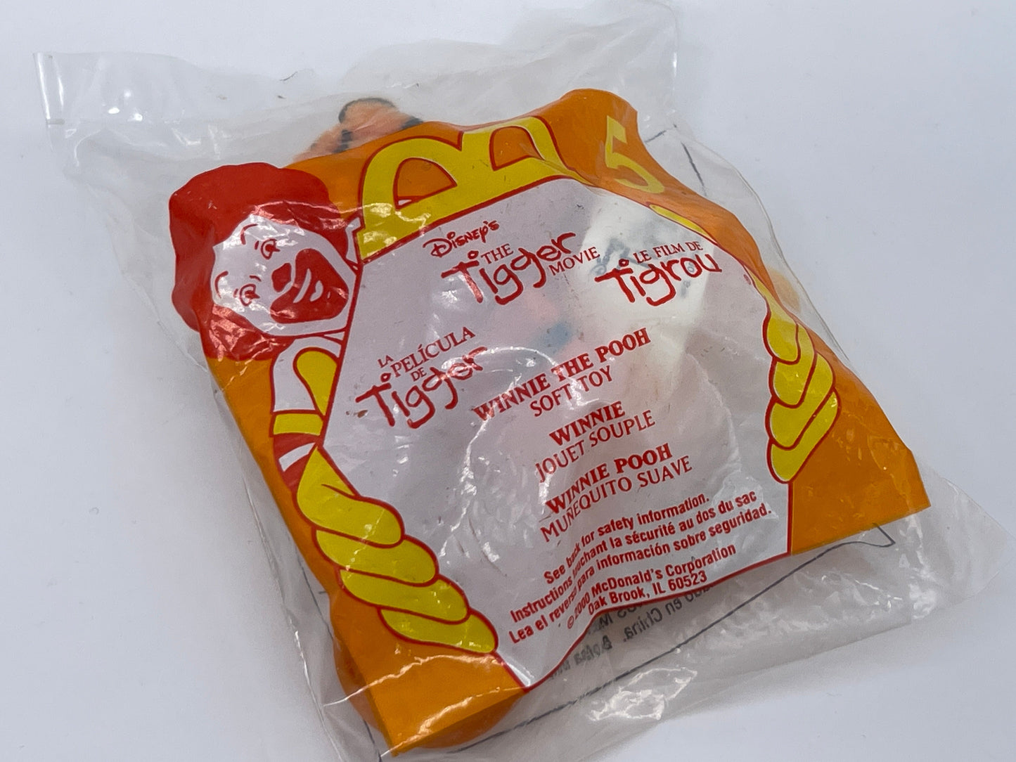 Tiggers großes Abenteuer "Winnie The Pooh" Mc Donalds Junior Tüte Happy Meal USA 2000