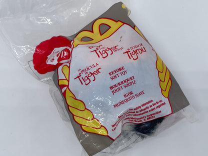 Tiggers großes Abenteuer "I-Aah" Mc Donalds Junior Tüte Happy Meal USA 2000
