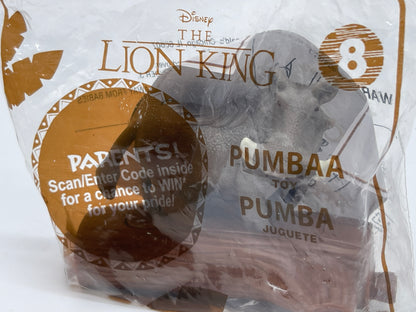 König der Löwen "Pumbaa" Mc Donalds Junior Tüte Happy Meal USA 2019