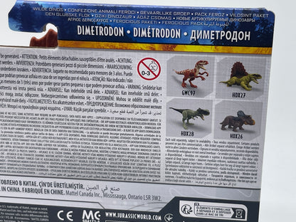 Jurassic World Dominion Dimetrodon - Wild Dinos Ferocious Pack (Mattel) 