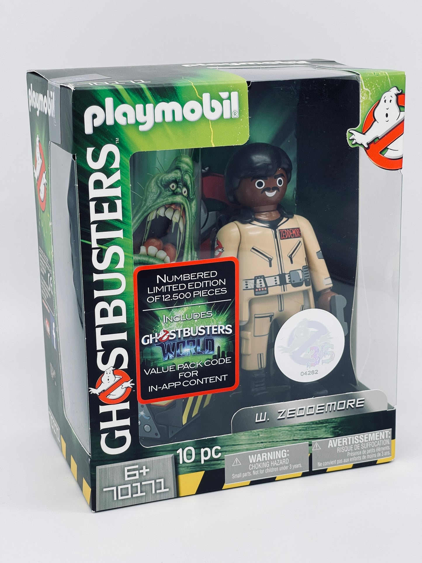 Playmobil 70171 - W. Zeddemore - XL Limited Figur Ghostbusters 35 Jahre (2019)