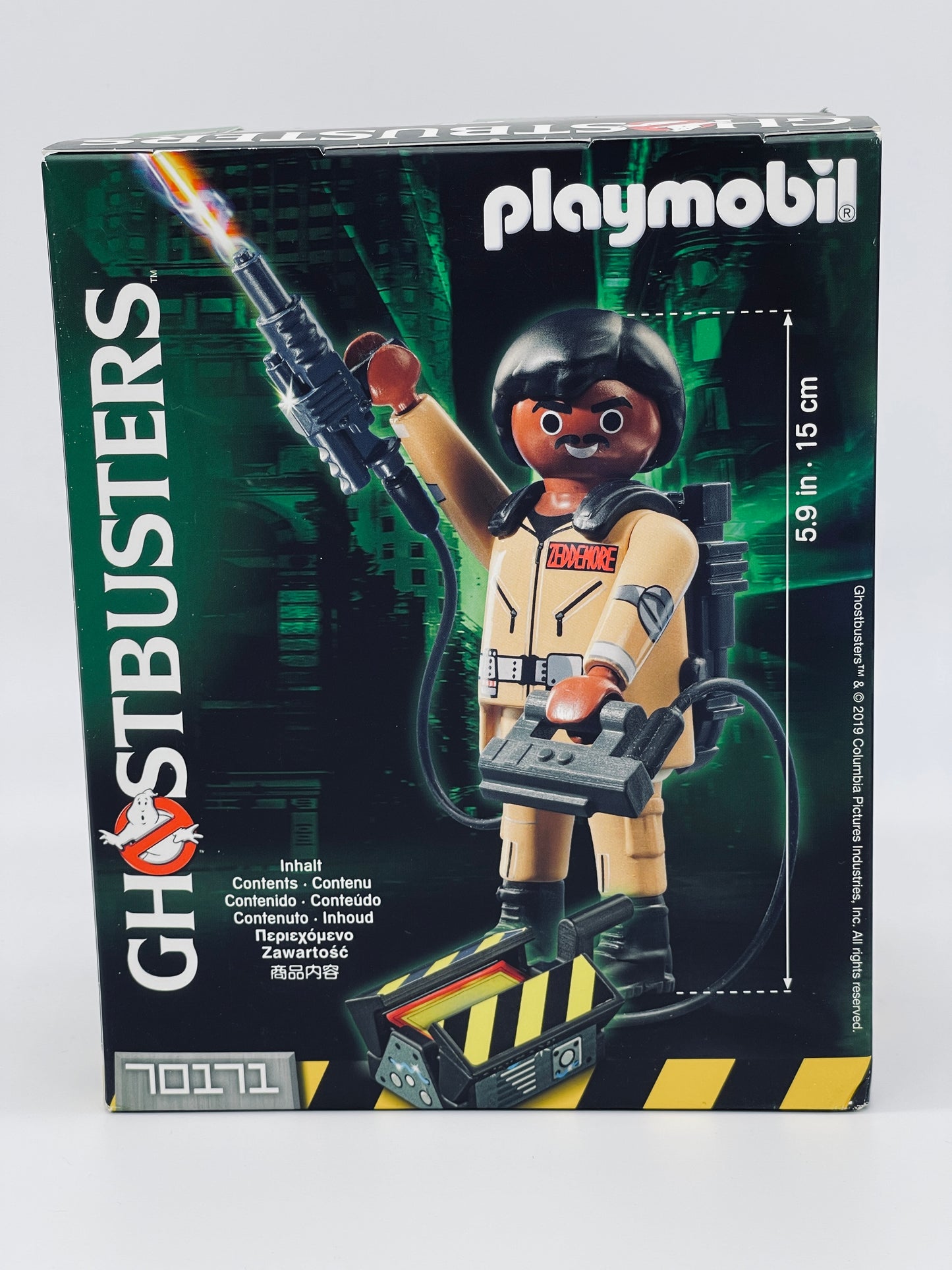 Playmobil 70171 - W. Zeddemore - XL Limited Figure Ghostbusters 35 Years (2019) 