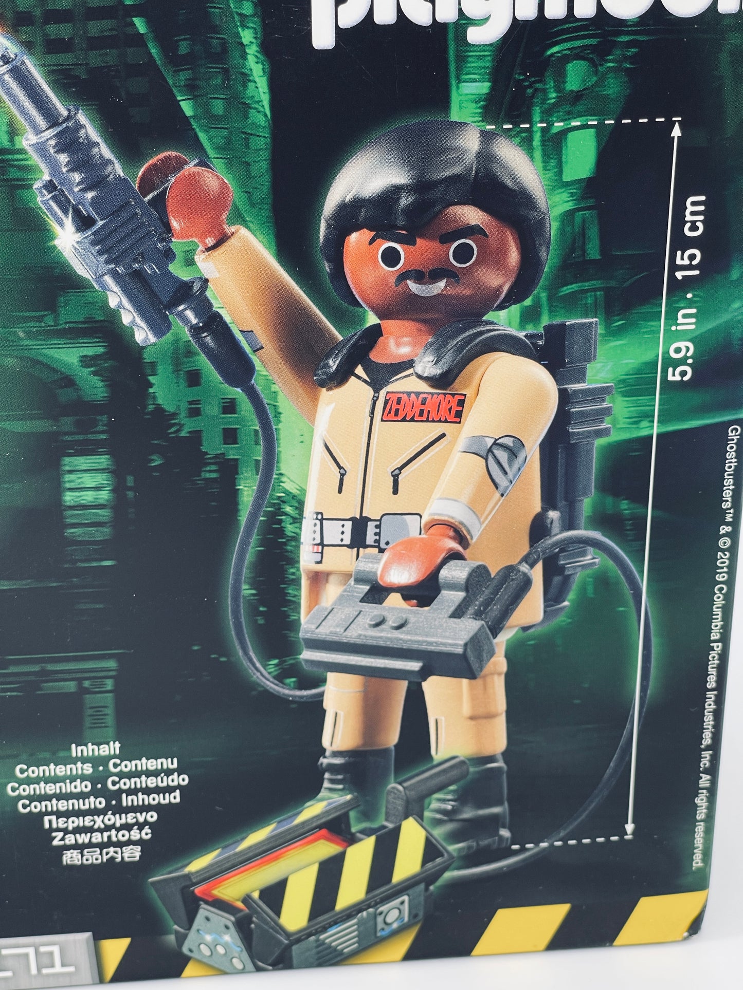 Playmobil 70171 - W. Zeddemore - XL Limited Figure Ghostbusters 35 Years (2019) 