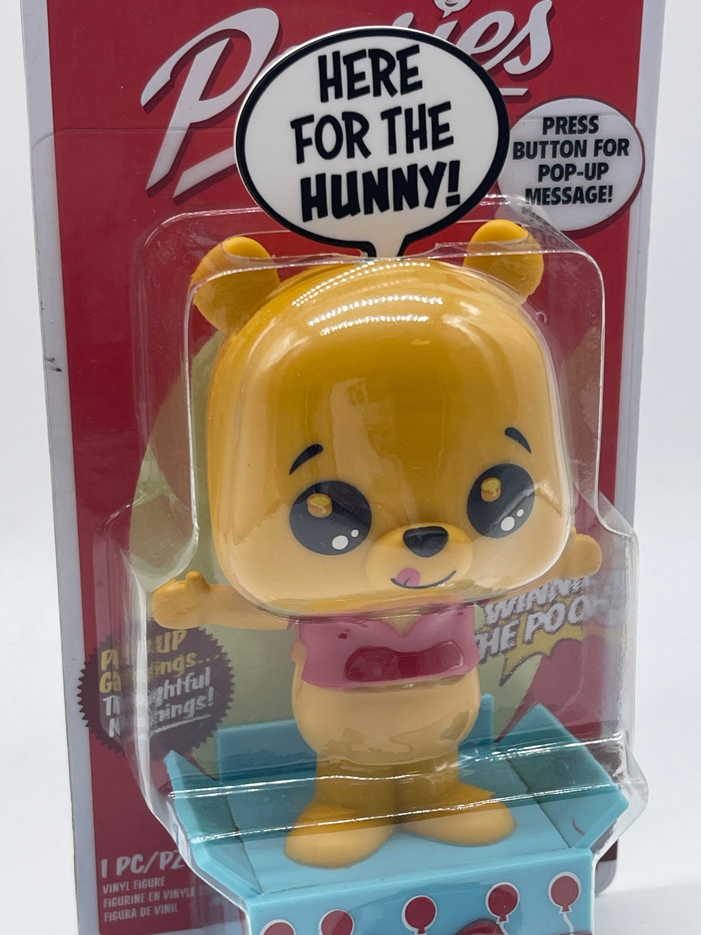 Funko Popsies "Winnie the Pooh" Here for the Hunny with Pop-Up Message (2021)
