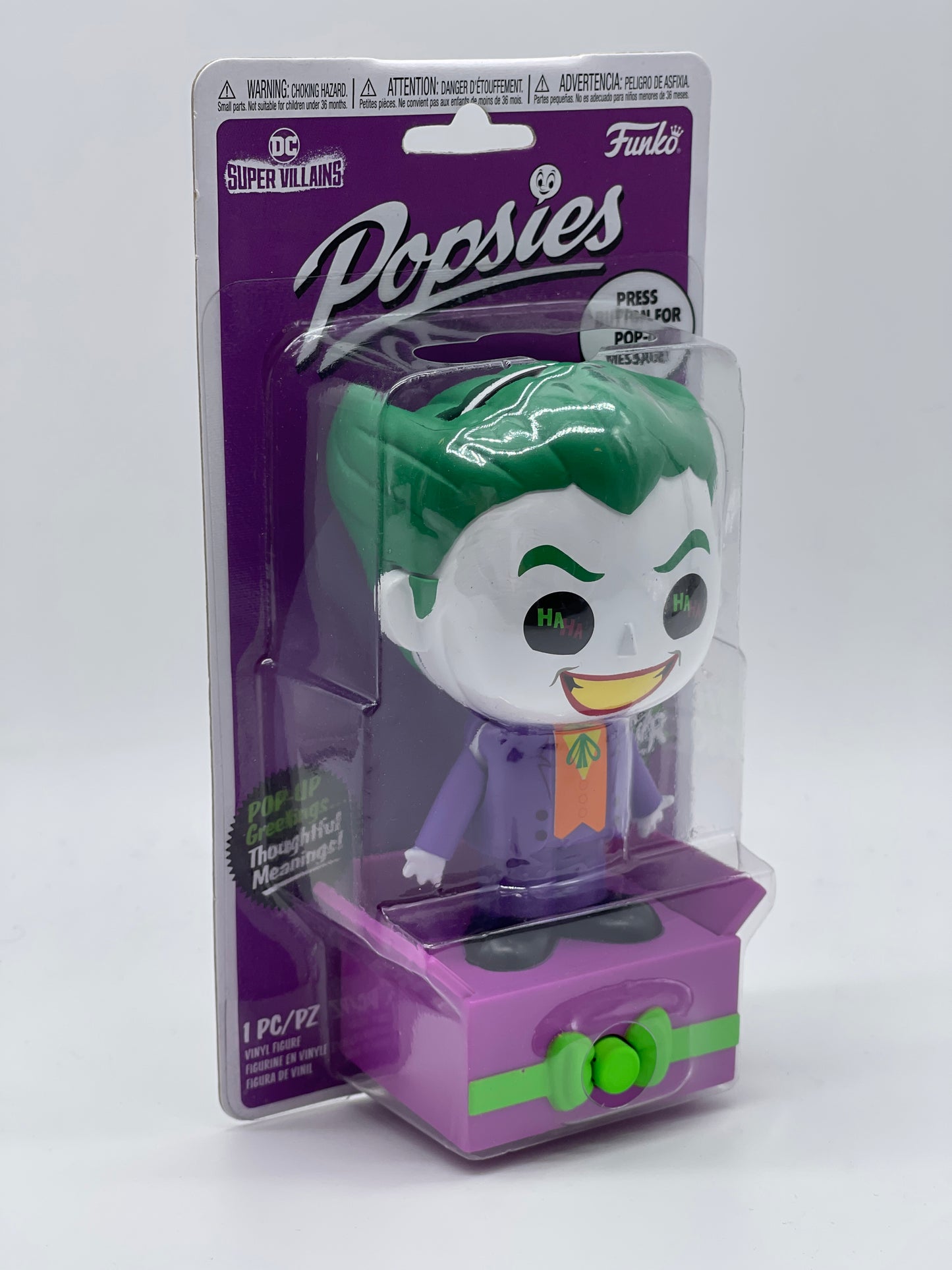 Funko Popsie's "The Joker" You Crack me Up with Pop-Up Message (2021)