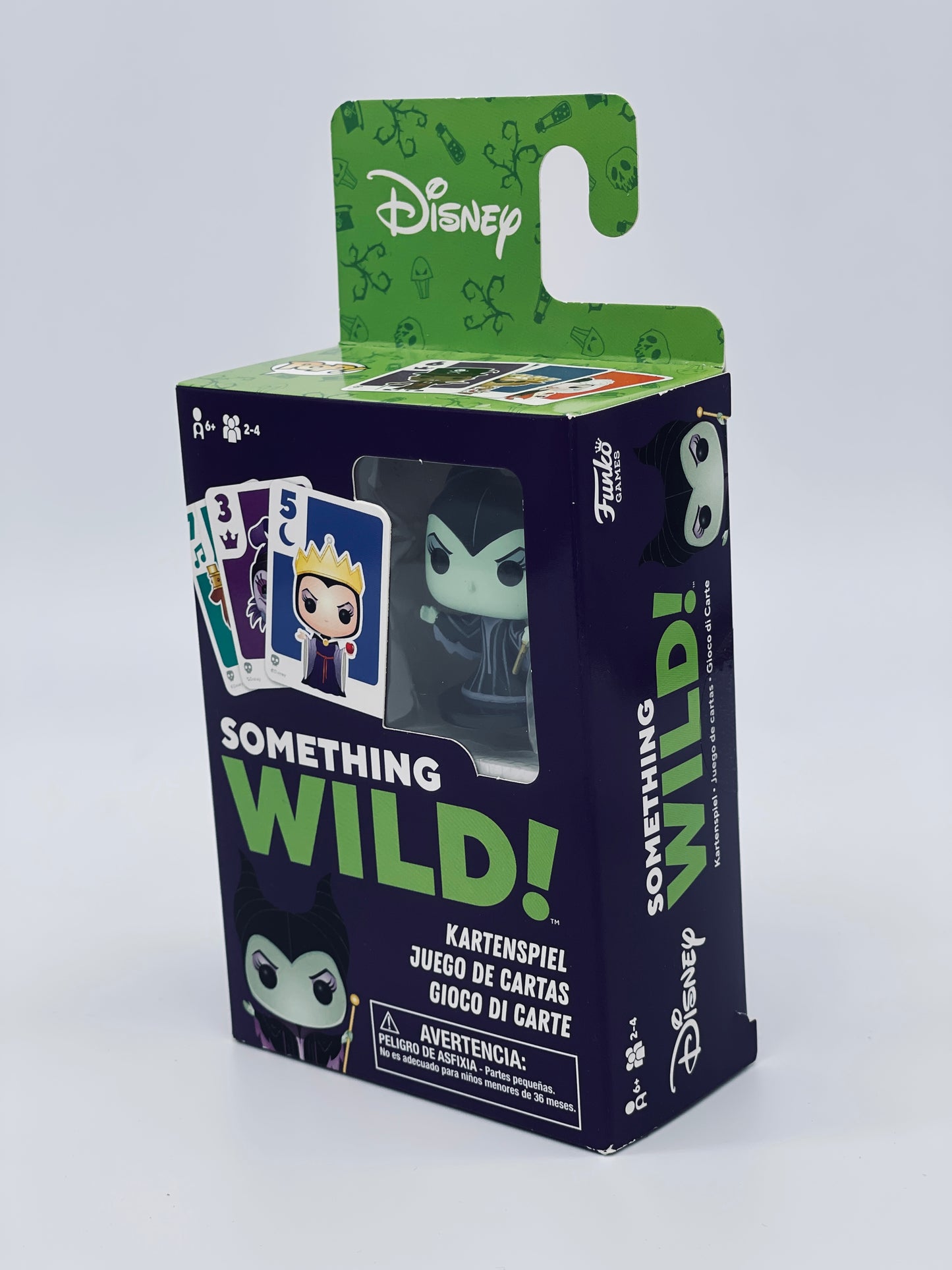 Funko Games Disney Maleficent - SOMETHING WILD - deck of cards + pop figure 