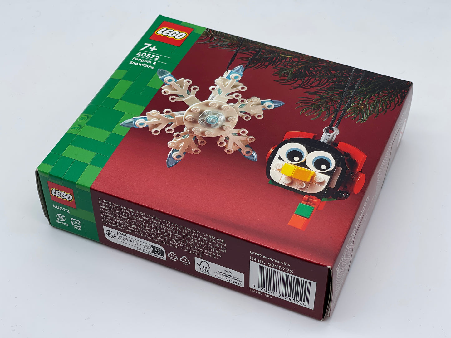 Lego 40572 "Pinguin mit Schneeflocke" Weihnachtsornamente (2022)