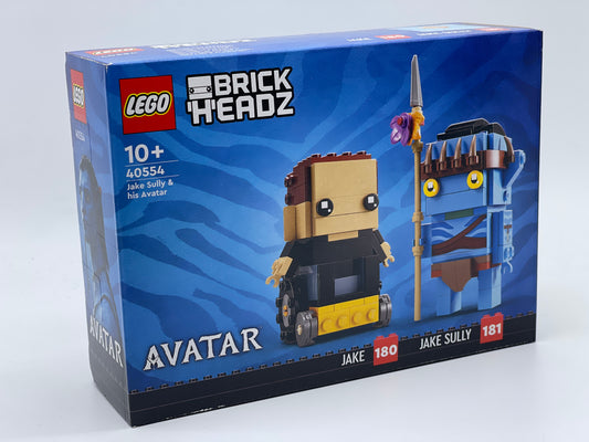 Lego 40554 Avatar Jake Sully and His Avatar Brick Headz (2022) 