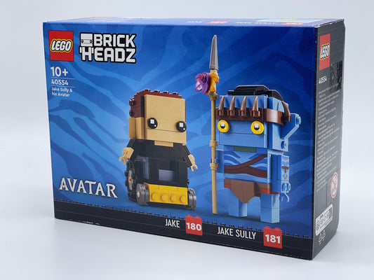 Lego 40554 Avatar Jake Sully and His Avatar Brick Headz (2022) 