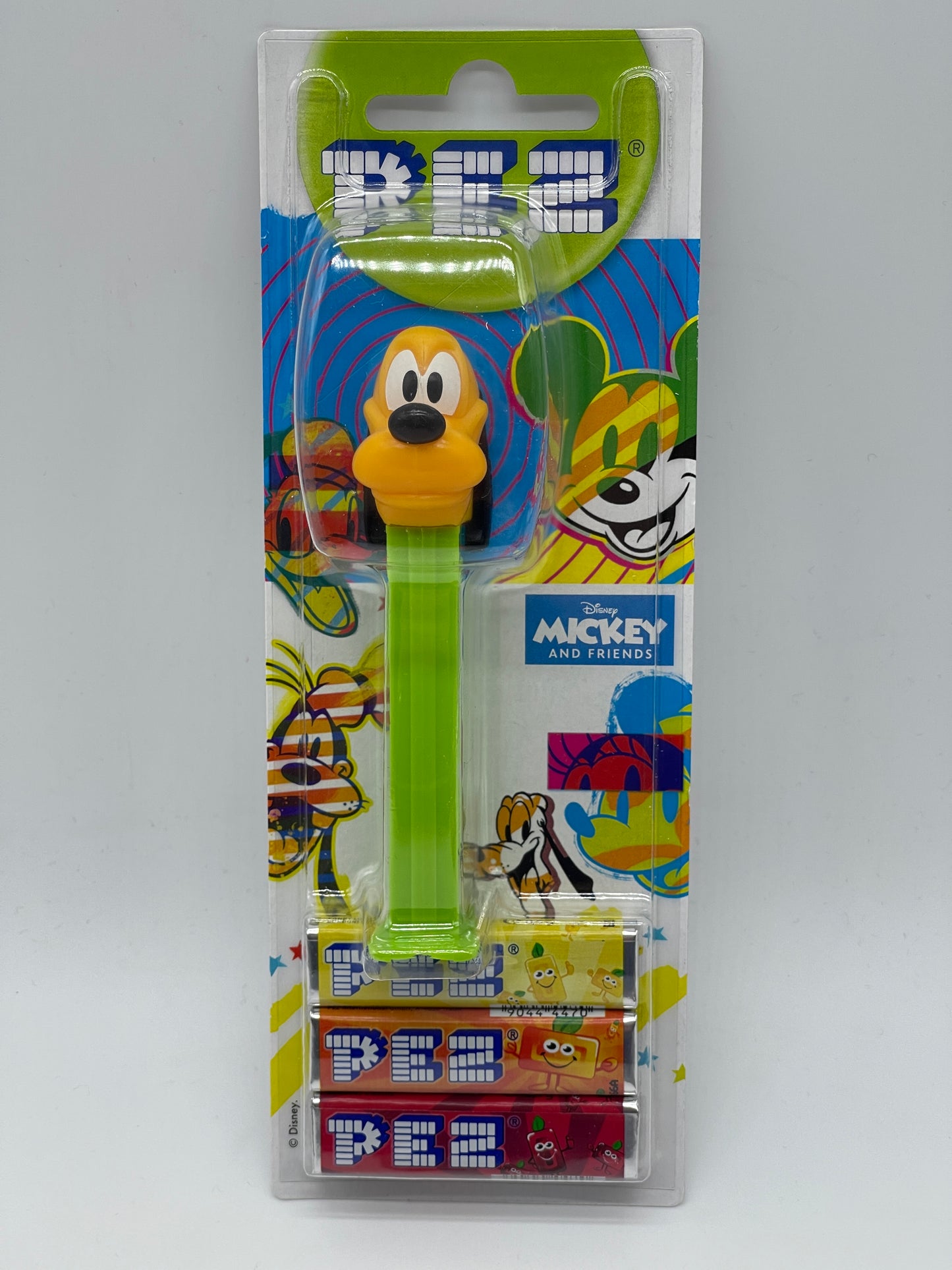 PEZ Mickey & Friends "Mickey, Minnie, Donald, Pluto, Goofy" mit jeweils 3 Sorten