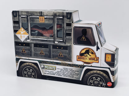 Jurassic World Dominion Carnotaurus Multipack Minis - 4 Dinos 1 Figure (Mattel) 