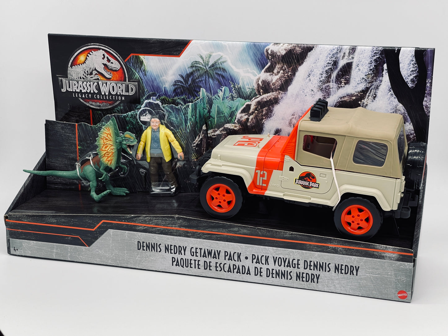 Jurassic World Legacy Collection Dennis Nedrys Flucht Movie Moments (Mattel)