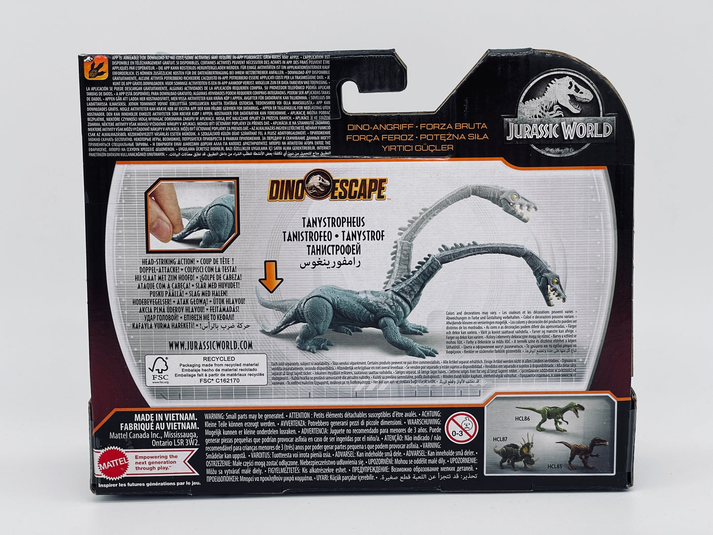 Jurassic World Camp Cretaceous - Tanystropheus - Dino Escape Fierce Force Netflix