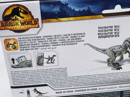 Jurassic World Dominion Owen & Velociraptor Beta mit Fuchs und Zubehör (Mattel)