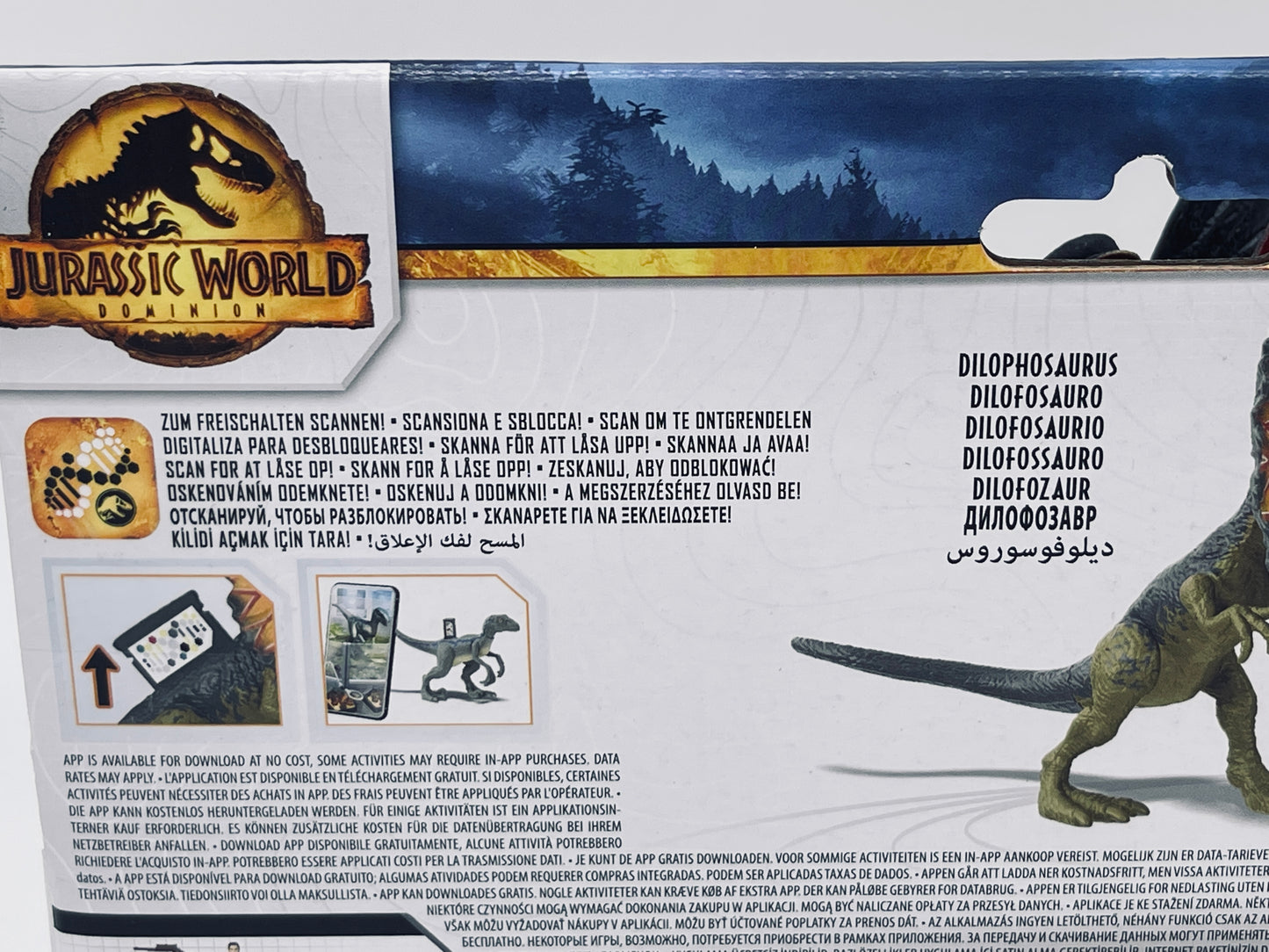 Jurassic World Dominion Claire & Dilophosaurus Set mit Zubehör (Mattel)