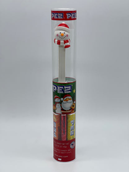PEZ Christmas Edition Tube "Schneemann" Röhre Sammlercase USA (2022)