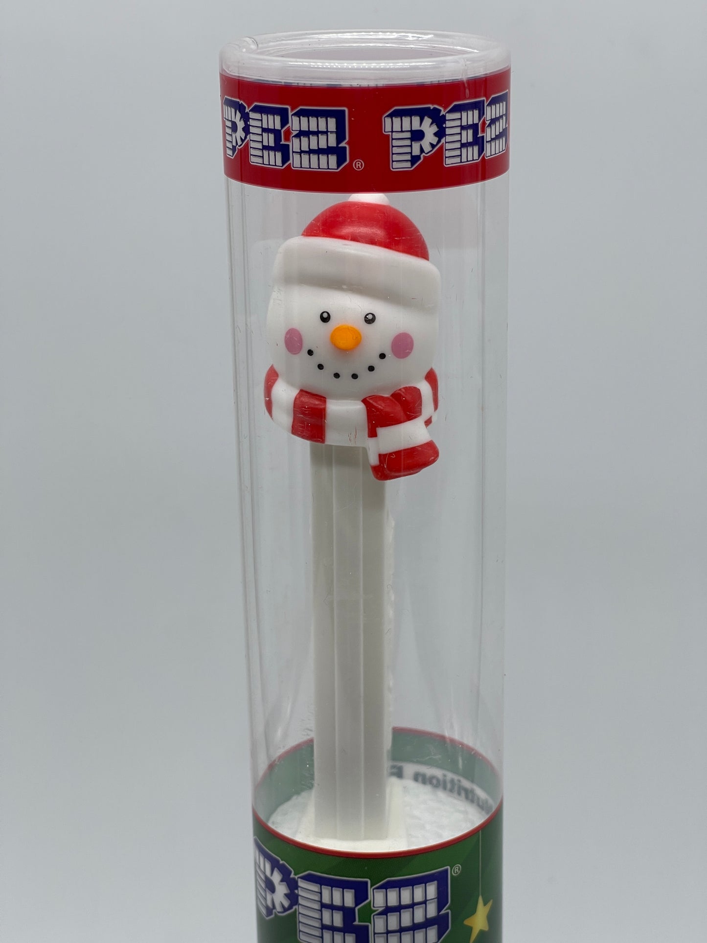 PEZ Christmas Edition Tube "Snowman" tube collector's case USA (2022)