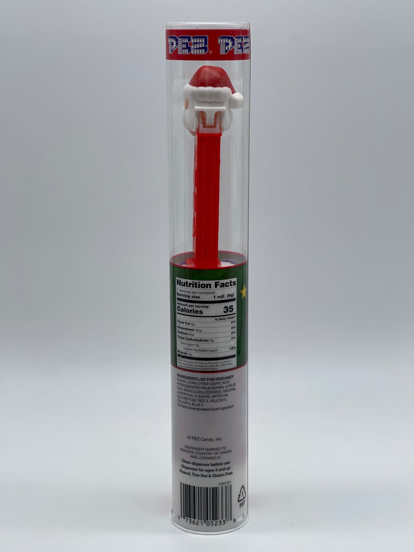 PEZ Christmas Edition Tube "Santa Claus" tube collector's case USA (2022)
