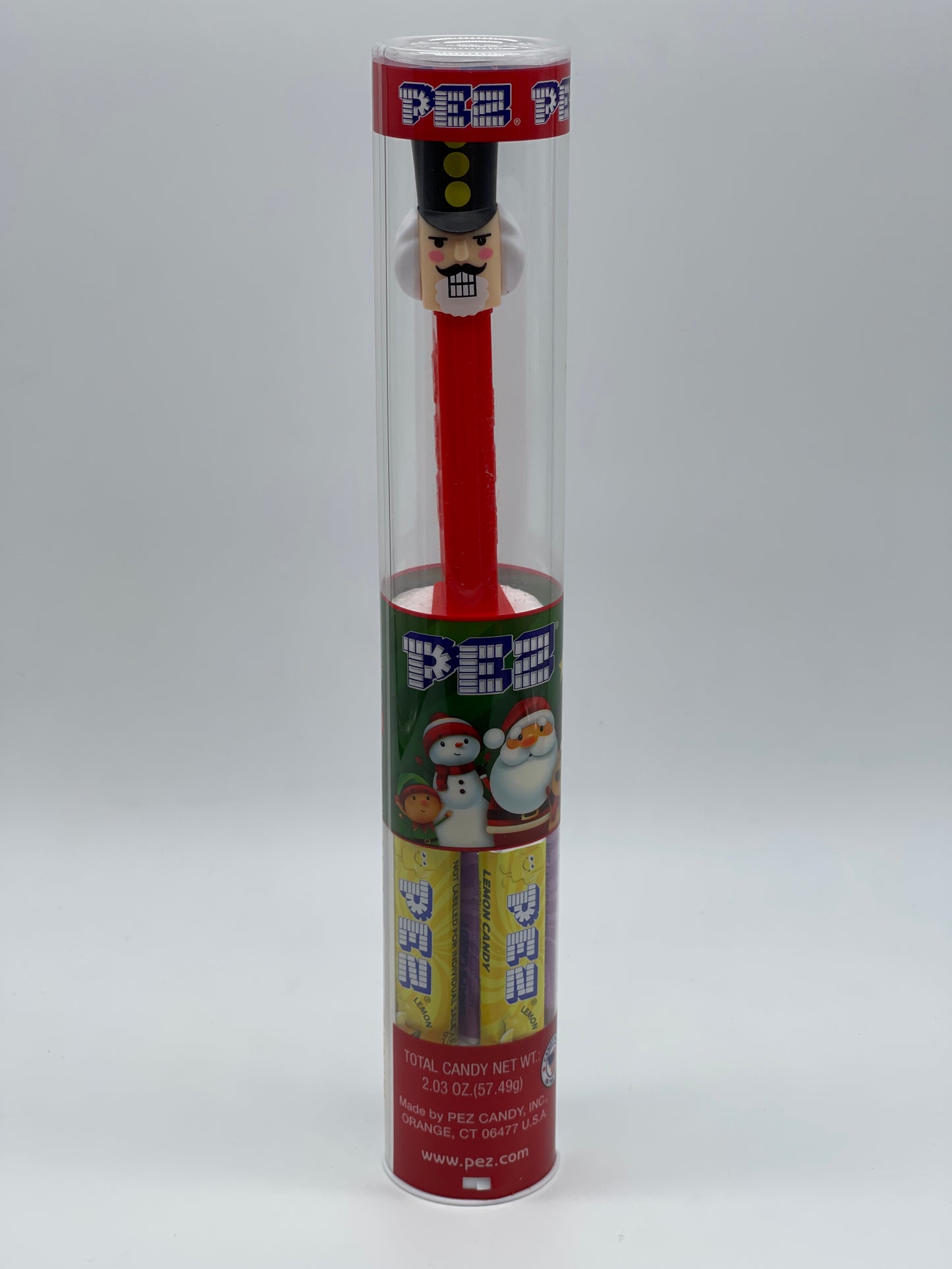 PEZ Christmas Edition Tube "Nussknacker" Röhre Sammlercase USA (2022)