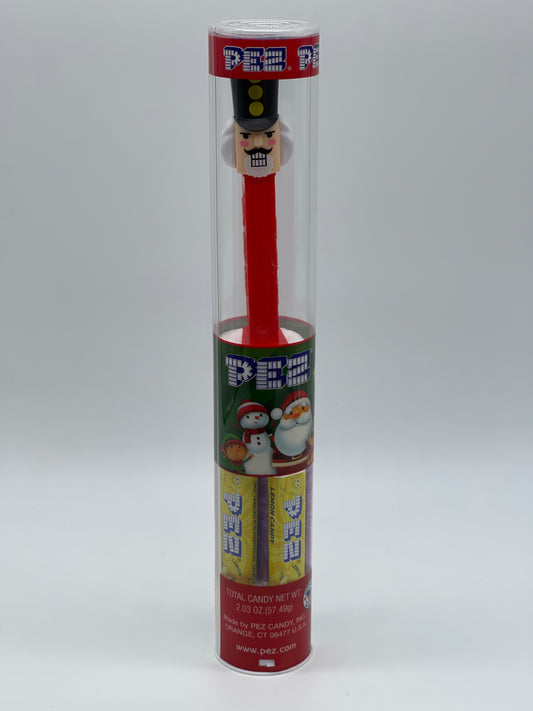 PEZ Christmas Edition Tube "Nussknacker" Röhre Sammlercase USA (2022)