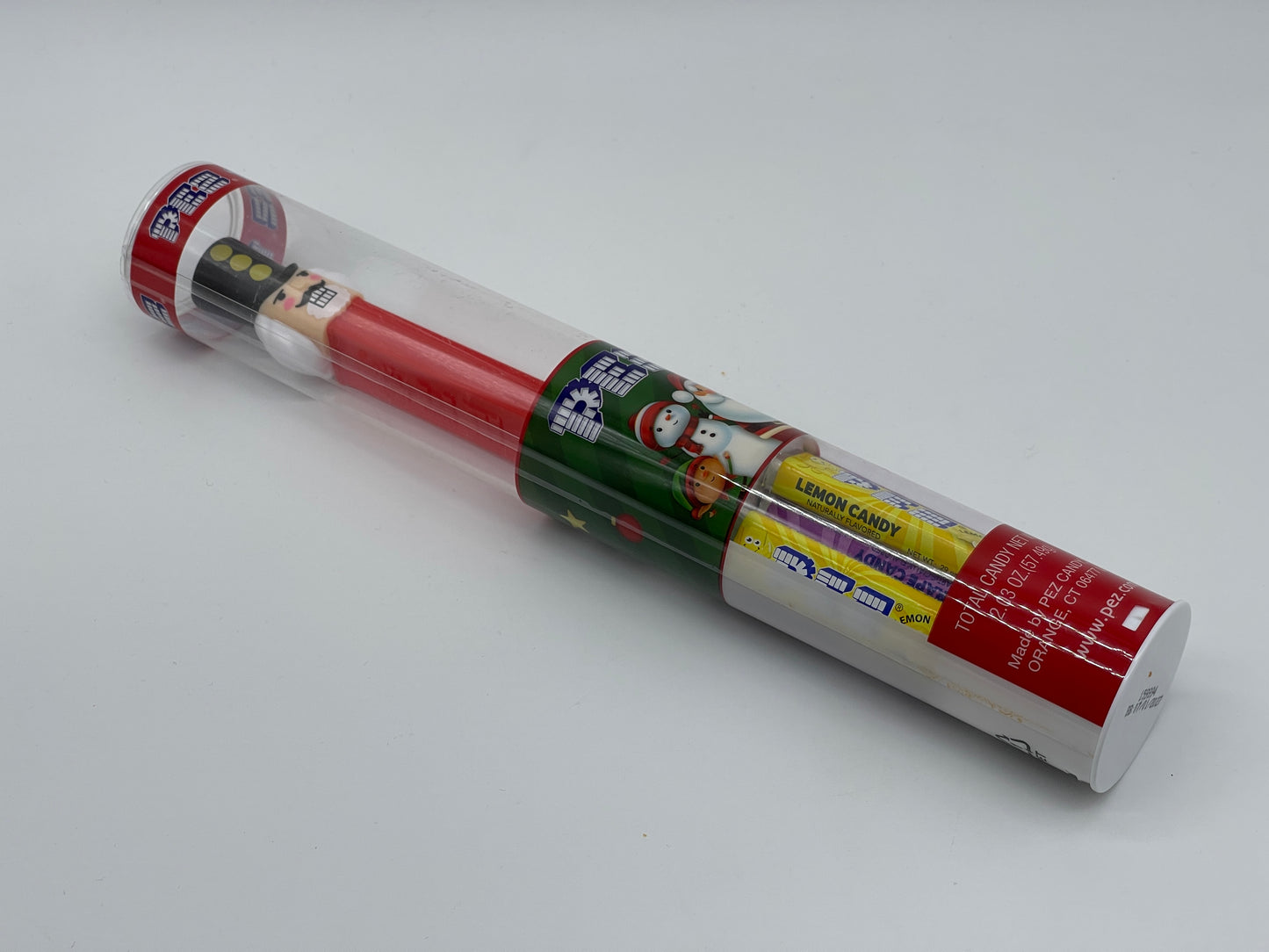 PEZ Christmas Edition Tube "Nutcracker" tube collector's case USA (2022)