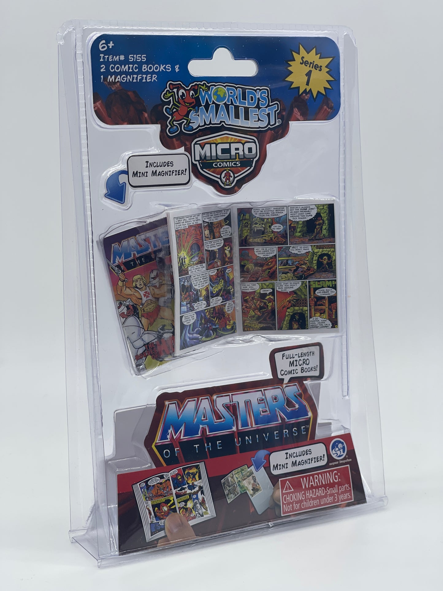 World's Smallest Micro "2-Pack Mini Comics" Masters of the Universe Serie #1
